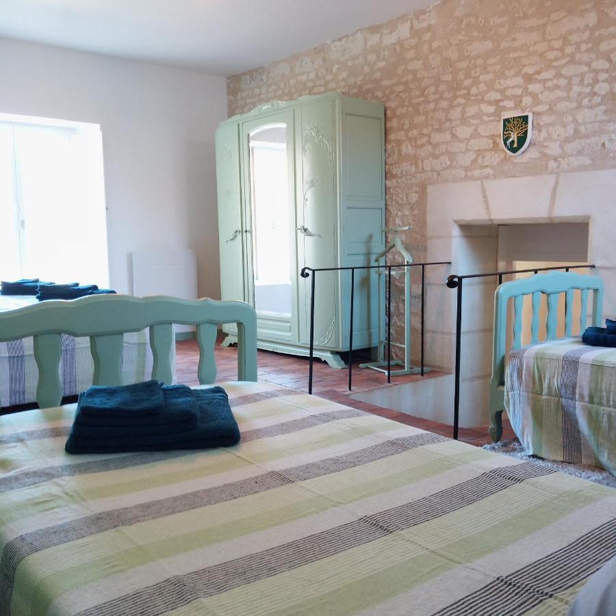 Au Repos Des Elfes Villa Braye-sous-Faye Dış mekan fotoğraf